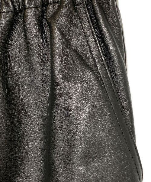 ALEXANDER WANG（アレキサンダー・ワン）ALEXANDER WANG (アレキサンダーワン) Baggy Leather Joggers ブラック サイズ:Sの古着・服飾アイテム