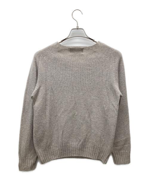 Harley of SCOTLAND（ハーレーオブスコットランド）Harley of SCOTLAND (ハーレーオブスコットランド) ウールニット グレー サイズ:SIZE 38の古着・服飾アイテム