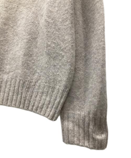 Harley of SCOTLAND（ハーレーオブスコットランド）Harley of SCOTLAND (ハーレーオブスコットランド) ウールニット グレー サイズ:SIZE 38の古着・服飾アイテム