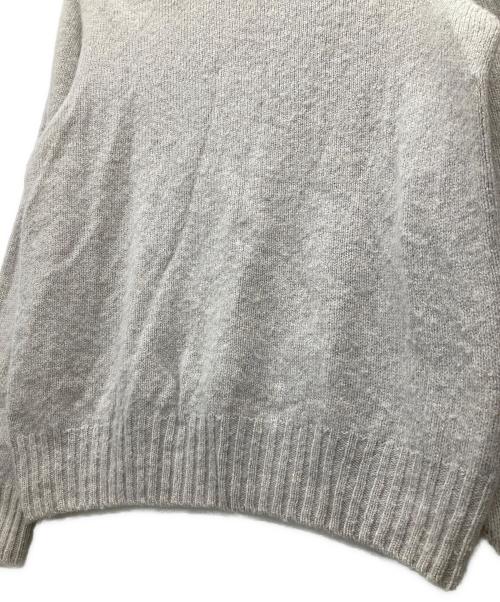 Harley of SCOTLAND（ハーレーオブスコットランド）Harley of SCOTLAND (ハーレーオブスコットランド) ウールニット グレー サイズ:SIZE 38の古着・服飾アイテム