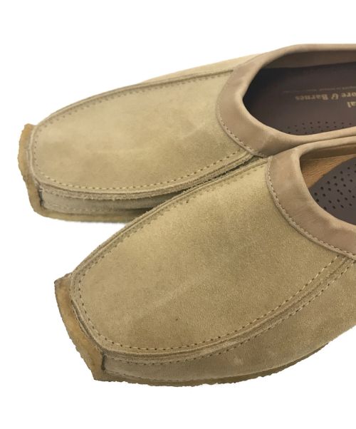 PADMORE&BARNES（パドモア&バーンズ）PADMORE&BARNES (パドモア&バーンズ) スウェードサンダル ベージュ サイズ:6の古着・服飾アイテム