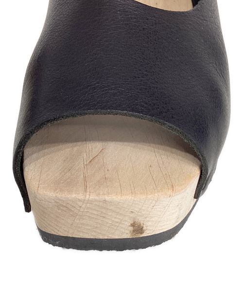 Trippen（トリッペン）Trippen (トリッペン) ORINOCO ウッドソールサンダル ブラック サイズ:36の古着・服飾アイテム