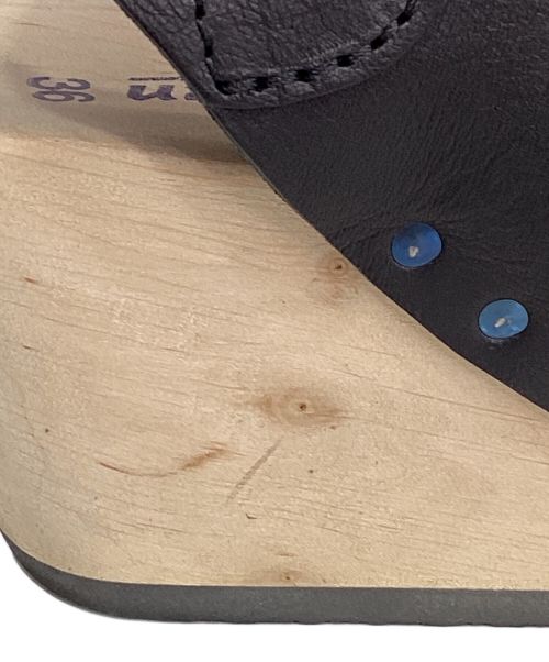 Trippen（トリッペン）Trippen (トリッペン) ORINOCO ウッドソールサンダル ブラック サイズ:36の古着・服飾アイテム