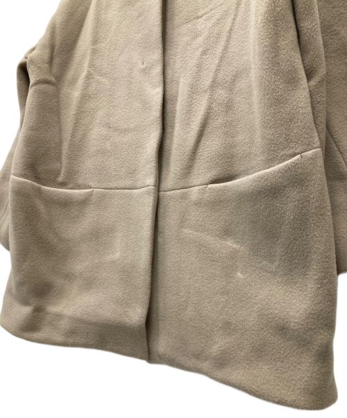 UNTITLED（アンタイトル）UNTITLED (アンタイトル) ノーカラーコクーンコート ブラウン サイズ:SIZE 42の古着・服飾アイテム