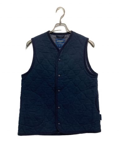 中古・古着通販】LAVENHAM (ラベンハム) キルティングベスト ネイビー