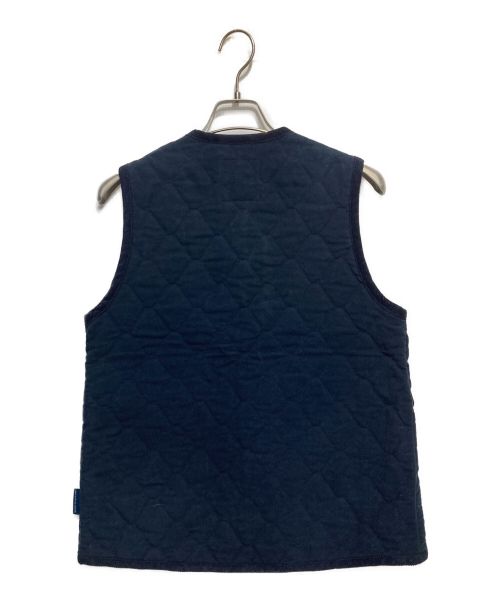 LAVENHAM（ラベンハム）LAVENHAM (ラベンハム) キルティングベスト ネイビー サイズ:38　10の古着・服飾アイテム