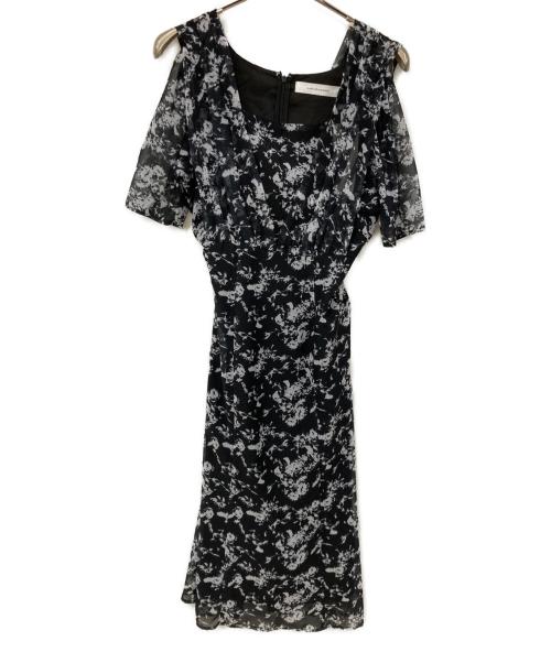 LAGUNA MOON（ラグナムーン）LAGUNA MOON (ラグナムーン) シャドーフラワーマーメイドワンピース ブラック×グレー サイズ:SIZE S 未使用品の古着・服飾アイテム