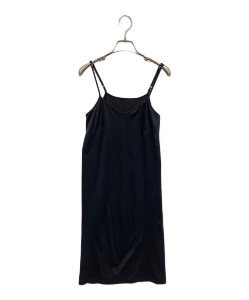 ETRE TOKYO（エトレトウキョウ）ETRE TOKYO (エトレトウキョウ) レーシーニットワンピース ブラック サイズ:FREEの古着・服飾アイテム