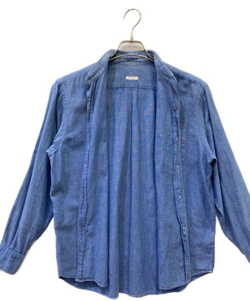 COMOLI（コモリ）COMOLI (コモリ) ベタシャンコモリシャツ ブルーの古着・服飾アイテム