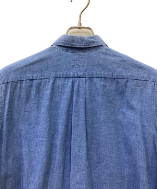 COMOLI（コモリ）COMOLI (コモリ) ベタシャンコモリシャツ ブルーの古着・服飾アイテム