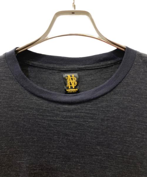 BATONER（バトナ―）BATONER (バトナ―) ウールTシャツ ブラック サイズ:Mの古着・服飾アイテム