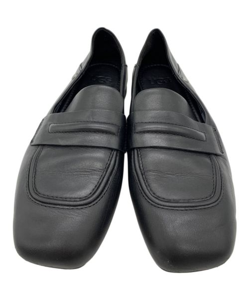 UGG（アグ）UGG (アグ) ジャナヤコラプシブルローファー ブラック サイズ:22の古着・服飾アイテム