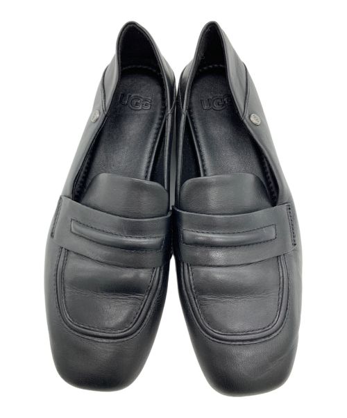 UGG（アグ）UGG (アグ) ジャナヤコラプシブルローファー ブラック サイズ:22の古着・服飾アイテム
