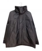COMOLIコモリ）の古着「23AW 3 LAYERS COTTON SILK PARKA（スリーレイヤーズコットンシルクパーカ）」｜ブラック