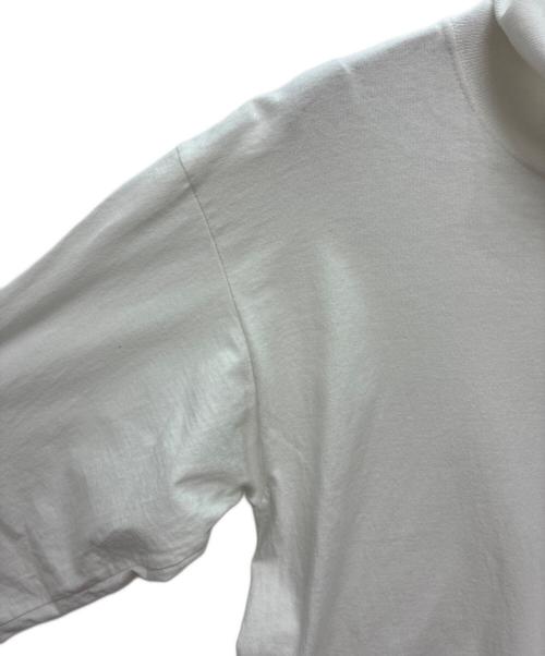 ENNOY（エンノイ）ENNOY (エンノイ) LIFEWEAR TURTLE NECK USA製 タートルネックカットソー ホワイト サイズ:Lの古着・服飾アイテム