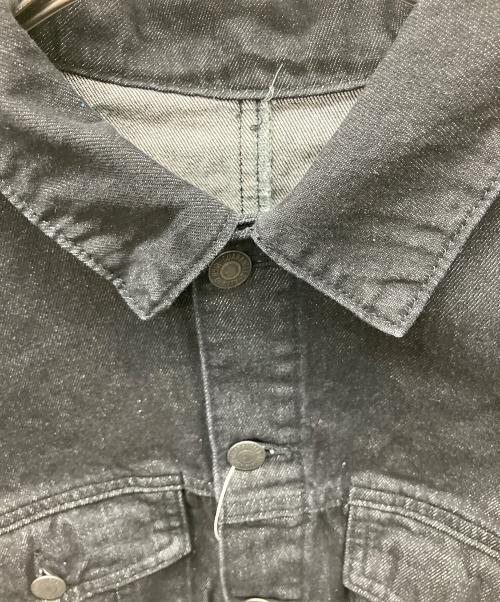 Ezick（エジック）Ezick (エジック) Mode denim punching ショートジャケット ブラック サイズ:Ｆの古着・服飾アイテム