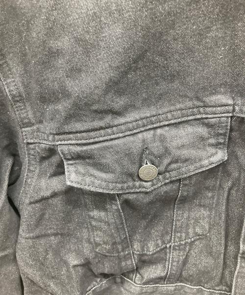 Ezick（エジック）Ezick (エジック) Mode denim punching ショートジャケット ブラック サイズ:Ｆの古着・服飾アイテム