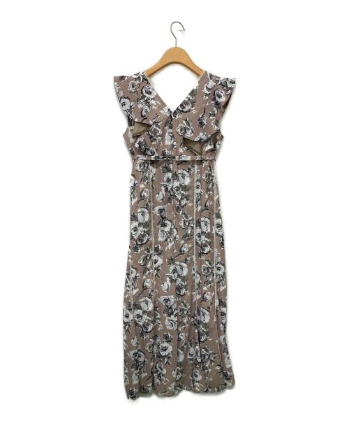 HER LIP TO（ハーリップトゥ）HER LIP TO (ハーリップトゥ) English Rose Garden Dress ベージュ サイズ:Mの古着・服飾アイテム