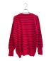 CHANEL (シャネル) カシミヤボーダーニット レッド サイズ:M：49800円