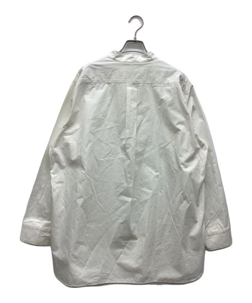 THE SHINZONE（ザ シンゾーン）THE SHINZONE (ザ シンゾーン) GRANDPAシャツ ホワイト サイズ:34の古着・服飾アイテム