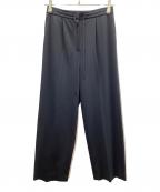 BALLSEYボールジィ）の古着「プレシャスモック ドローストリングストレートパンツ」｜ブラック