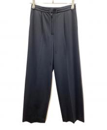 BALLSEY（ボールジィ）の古着「プレシャスモック ドローストリングストレートパンツ」｜ブラック