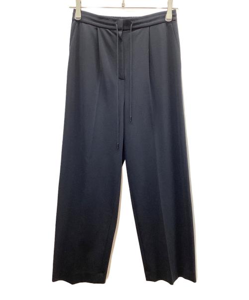BALLSEY（ボールジィ）BALLSEY (ボールジィ) プレシャスモック ドローストリングストレートパンツ ブラック サイズ:34の古着・服飾アイテム