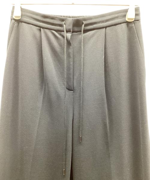 BALLSEY（ボールジィ）BALLSEY (ボールジィ) プレシャスモック ドローストリングストレートパンツ ブラック サイズ:34の古着・服飾アイテム