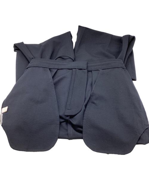 BALLSEY（ボールジィ）BALLSEY (ボールジィ) プレシャスモック ドローストリングストレートパンツ ブラック サイズ:34の古着・服飾アイテム