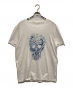 ALEXANDER McQUEENアレキサンダーマックイーン）の古着「スカルTシャツ」｜ホワイト