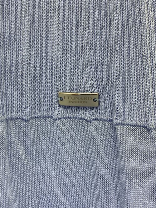 LEONARD（レオナール）LEONARD (レオナール) ロングカーディガン スカイブルー サイズ:44の古着・服飾アイテム