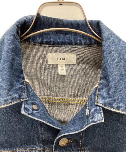 HYKE（ハイク）HYKE (ハイク) DENIM JACKET TYPE3 インディゴ サイズ:3の古着・服飾アイテム