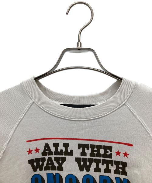 PEANUTS（ピーナッツ）PEANUTS (ピーナッツ) MARC JACOBS (マークジェイコブス) プリントスウェット ホワイト サイズ:XSの古着・服飾アイテム