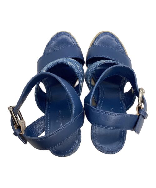 LOUIS VUITTON（ルイ ヴィトン）LOUIS VUITTON (ルイ ヴィトン) スターボードラインサンダル インディゴ サイズ:34の古着・服飾アイテム