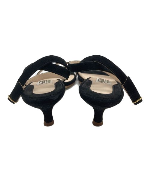 NEBULONIE（ネブローニ）NEBULONIE (ネブローニ) ストラップサンダル ブラック サイズ:35 1/2の古着・服飾アイテム