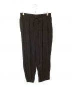 Yohji Yamamoto pour hommeヨウジヤマモト プールオム）の古着「RAYON WIDE  PANTS（レーヨンワイドパンツ）」｜ブラック