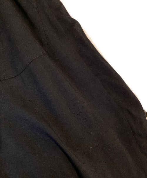 Yohji Yamamoto pour homme（ヨウジヤマモト プールオム）Yohji Yamamoto pour homme (ヨウジヤマモト プールオム) RAYON WIDE  PANTS（レーヨンワイドパンツ） ブラック サイズ:3の古着・服飾アイテム