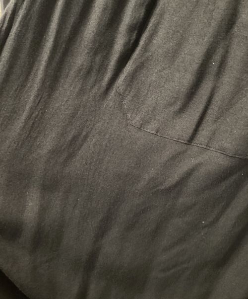 Yohji Yamamoto pour homme（ヨウジヤマモト プールオム）Yohji Yamamoto pour homme (ヨウジヤマモト プールオム) RAYON WIDE  PANTS（レーヨンワイドパンツ） ブラック サイズ:3の古着・服飾アイテム