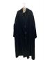 Yohji Yamamoto pour homme（ヨウジヤマモト プールオム）の古着「VELVETEEN X FLAX DOUBLE FACED STAND COAT」｜ブラック