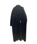 Yohji Yamamoto pour homme (ヨウジヤマモト プールオム) VELVETEEN X FLAX DOUBLE FACED STAND COAT ブラック サイズ:1：158000円