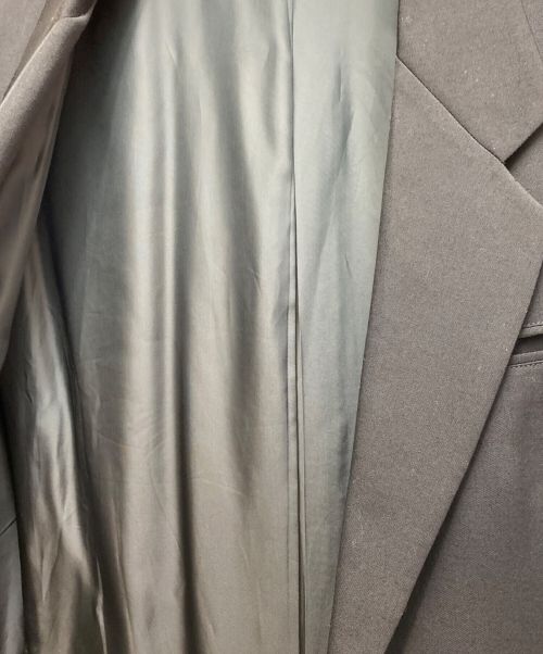 Yohji Yamamoto pour homme（ヨウジヤマモト プールオム）Yohji Yamamoto pour homme (ヨウジヤマモト プールオム) ウールギャバ5Bロングジャケット ブラック サイズ:3の古着・服飾アイテム