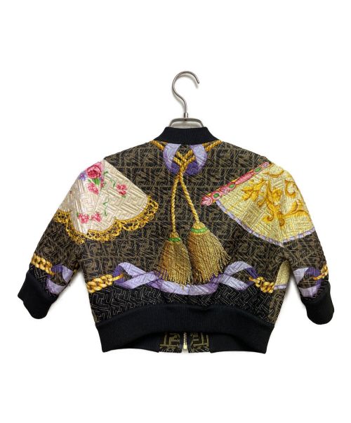 FENDI（フェンディ）FENDI (フェンディ) VERSACE (ヴェルサーチェ) ショートボンバージャケット サイズ:38の古着・服飾アイテム