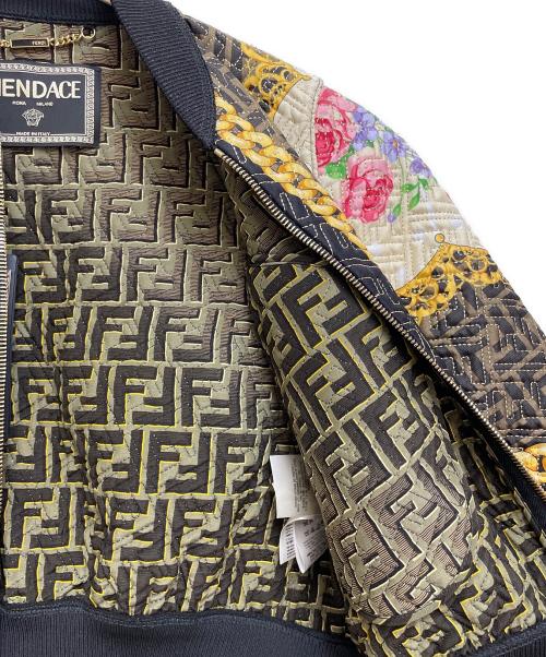FENDI（フェンディ）FENDI (フェンディ) VERSACE (ヴェルサーチェ) ショートボンバージャケット サイズ:38の古着・服飾アイテム