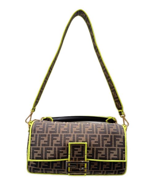 FENDI（フェンディ）FENDI (フェンディ) バケット ショルダーバッグ ラージ ブラウン サイズ:ラージの古着・服飾アイテム