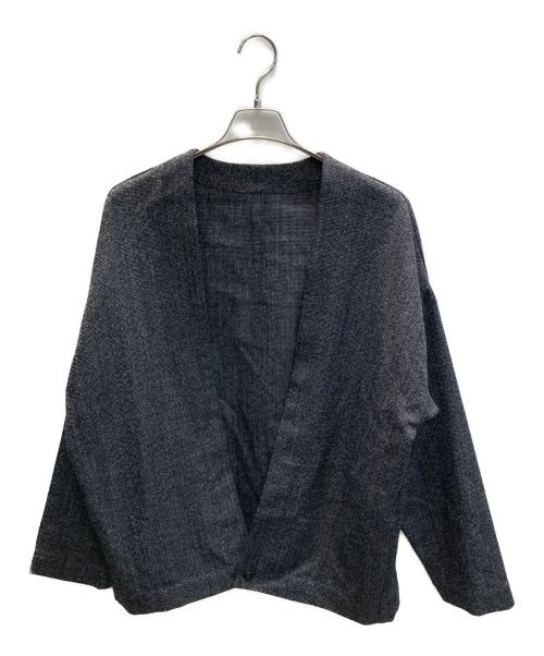 MARKA（マーカ）MARKA (マーカ) MINIMALIST CARDIGAN MELANGE WOOL グレー サイズ:3の古着・服飾アイテム
