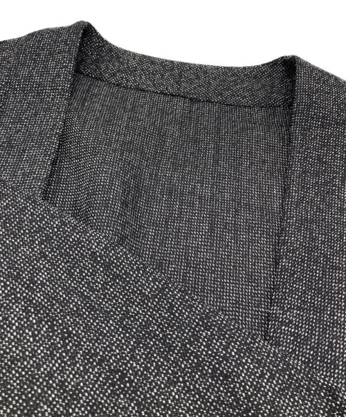 MARKA（マーカ）MARKA (マーカ) MINIMALIST CARDIGAN MELANGE WOOL グレー サイズ:3の古着・服飾アイテム