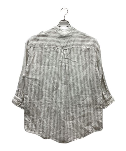 JOURNAL STANDARD relume（ジャーナルスタンダード レリューム）JOURNAL STANDARD relume (ジャーナルスタンダード レリューム) フレンチリネンコクーンチュニック グレー サイズ:FREEの古着・服飾アイテム