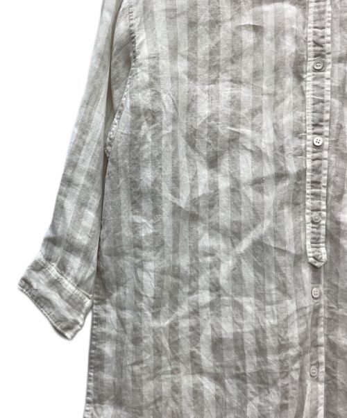 JOURNAL STANDARD relume（ジャーナルスタンダード レリューム）JOURNAL STANDARD relume (ジャーナルスタンダード レリューム) フレンチリネンコクーンチュニック グレー サイズ:FREEの古着・服飾アイテム