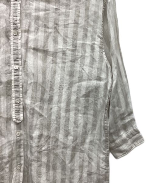 JOURNAL STANDARD relume（ジャーナルスタンダード レリューム）JOURNAL STANDARD relume (ジャーナルスタンダード レリューム) フレンチリネンコクーンチュニック グレー サイズ:FREEの古着・服飾アイテム