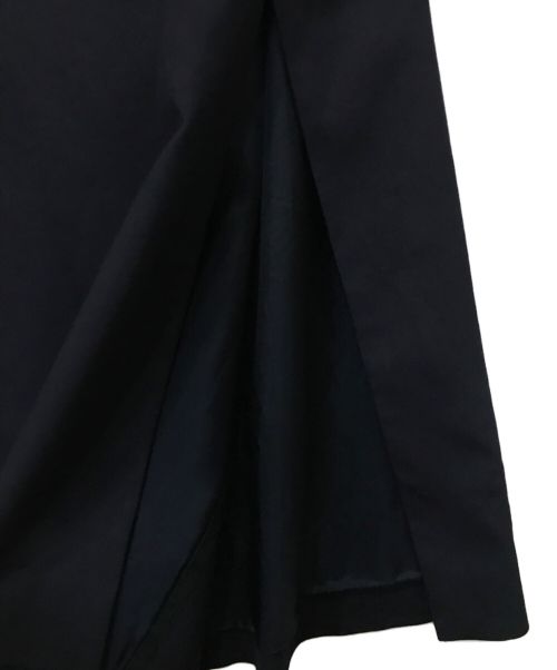 CULLNI（クルニ）CULLNI (クルニ) サイドスリットライダースコート ネイビー サイズ:-の古着・服飾アイテム